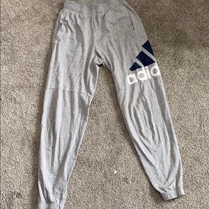 light grey sweatpants